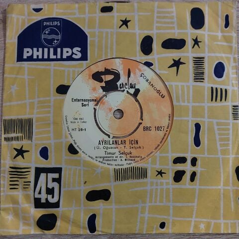 Timur Selçuk – On Dit / Ayrılanlar İçin 45LİK PLAK