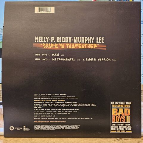 Nelly, P. Diddy & Murphy Lee – Shake Ya Tailfeather LP PLAK