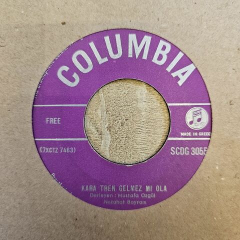 Nezahat Bayram – Ceceno / Kara Tren Gelmez Mi Ola 45LİK PLAK