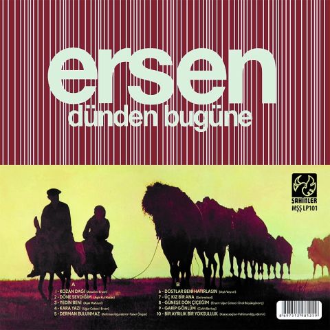 ERSEN - DÜNDEN BUĞÜNE LP PLAK