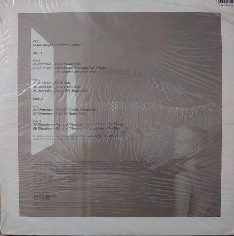 Yaz – Don't Go / Situation (1999 Remixes) LP PLAK
