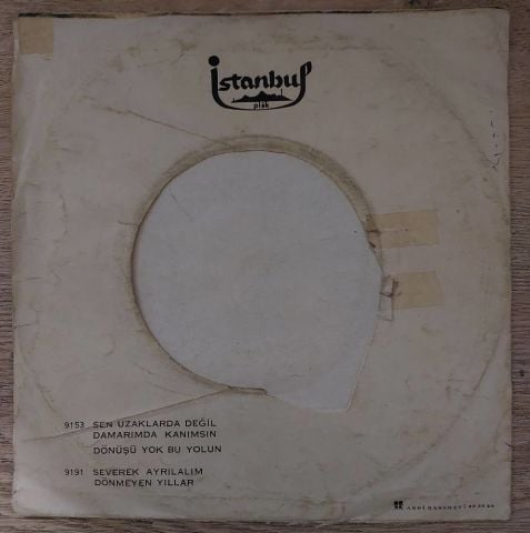 Azize Gencebay – Severek Ayrilalim - Donmeyen Yillar 45LİK PLAK