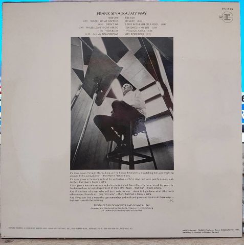 Frank Sinatra – My Way LP PLAK