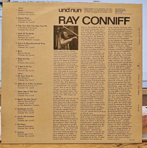 Ray Conniff – Und Nun: Ray Conniff LP PLAK