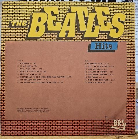 The Beatles – The Beatles Hits LP PLAK