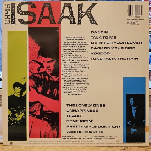Chris Isaak – Silvertone LP PLAK