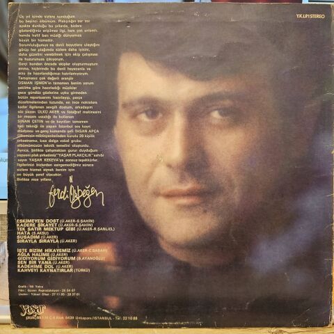 Ferdi Özbeğen – Nice Yıllara LP PLAK