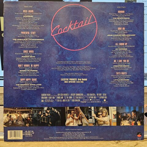 Various – Cocktail (Original Motion Picture Soundtrack) LP PLAK