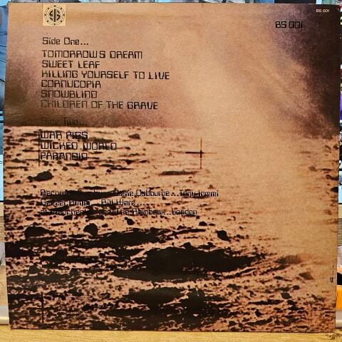 Black Sabbath - Live At Last... album cover More images LP PLAK