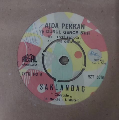 AJDA PEKKAN SAKLANBAÇ 45LİK PLAK