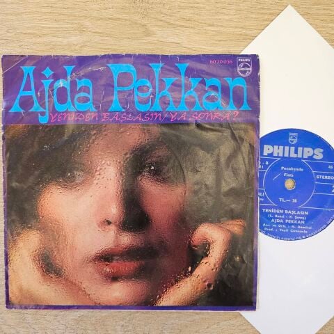 Ajda Pekkan – Ya Sonra / Yeniden Başlasın 45LİK PLAK