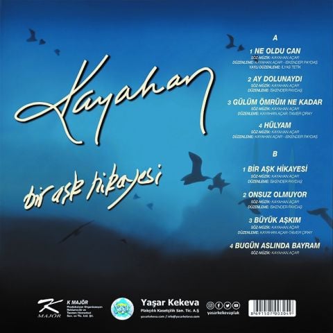 KAYAHAN - BİR AŞK HİKAYESİ LP PLAK