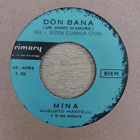 MİNA - DÖN BANA 45LİK PLAK