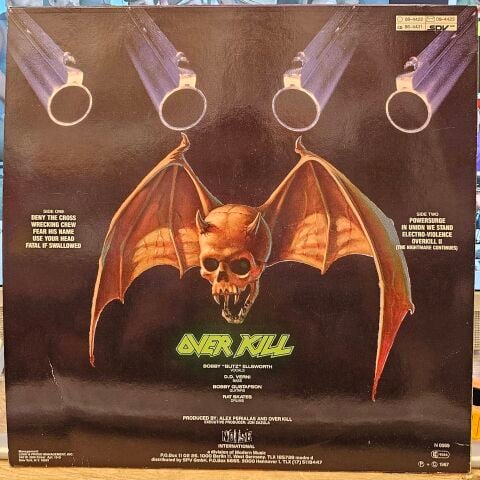 Overkill – Taking Over LP PLAK