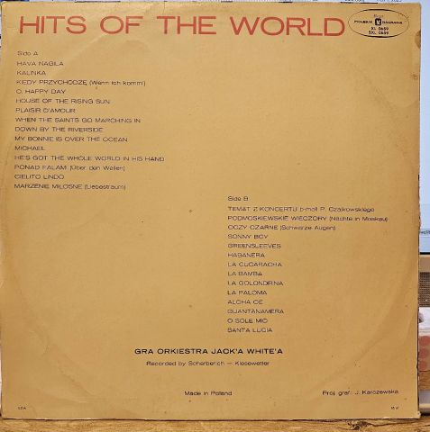 Orkiestra Jack'a White'a – Hits Of The World LP PLAK