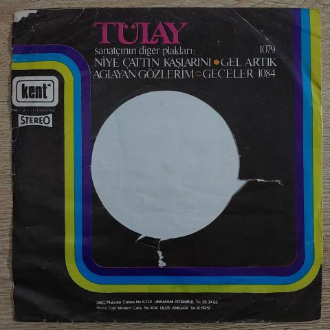 Tülay – İkimiz Bir Fidanız 45LİK PLAK