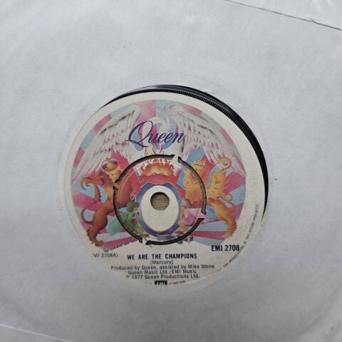 Queen – We Are The Champions 45LİK PLAK
