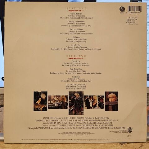 Madonna – Whos That Girl (Original Motion Picture Soundtrack) LP PLAK