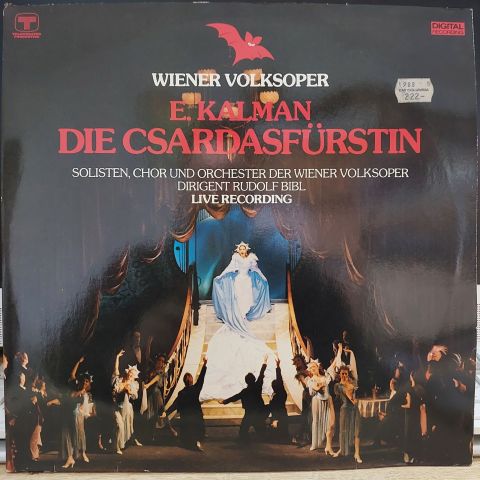 E. Kalman, Solisten, Chor Und Orchester Der Wiener Volksoper LP PLAK