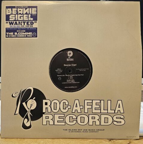 Beanie Sigel – Wanted (On The Run) LP PLAK