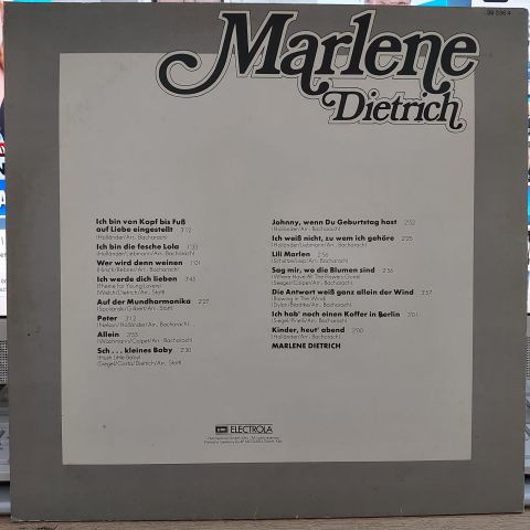 Marlene Dietrich – Marlene Dietrich LP PLAK
