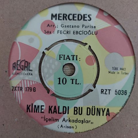 MERCEDES - KİME KALDI BU DÜNYA 45LİK PLAK