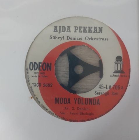 AJDA PEKKAN - MODA YOLUNDA 45LİK PLAK