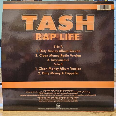Tash Featuring Raekwon – Rap Life LP PLAK