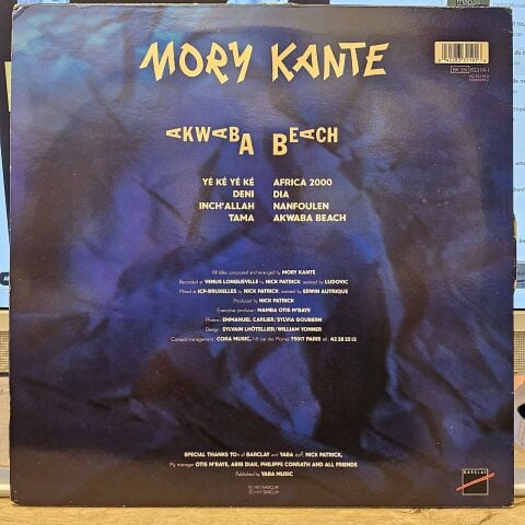 Mory Kante – Akwaba Beach  LP PLAK