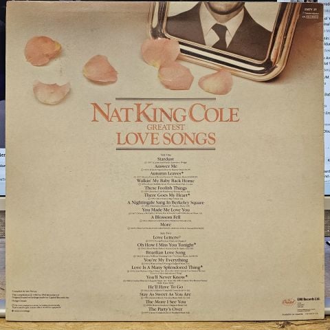 Nat King Cole – 20 Greatest Love Songs LP PLAK