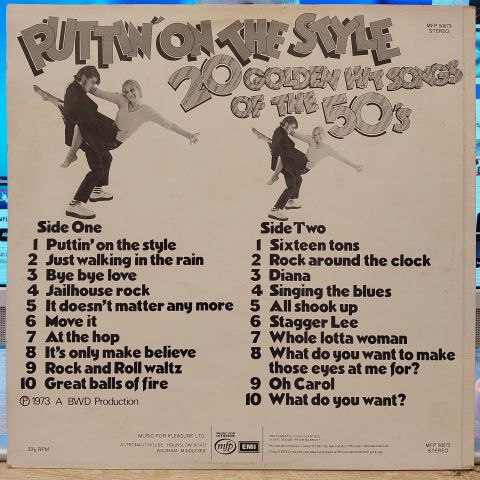 Unknown Artist – Puttin' On The Style LP PLAK