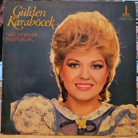 GÜLDEN KARABÖCEK - AĞLIYORSAM YAŞIYORUM LP PLAK