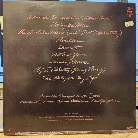 Michael Jackson – Thriller LP PLAK