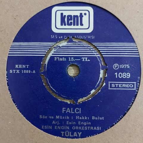 Tülay – Falcı / Kalbimi Sana Vermiştim 45LİK PLAK