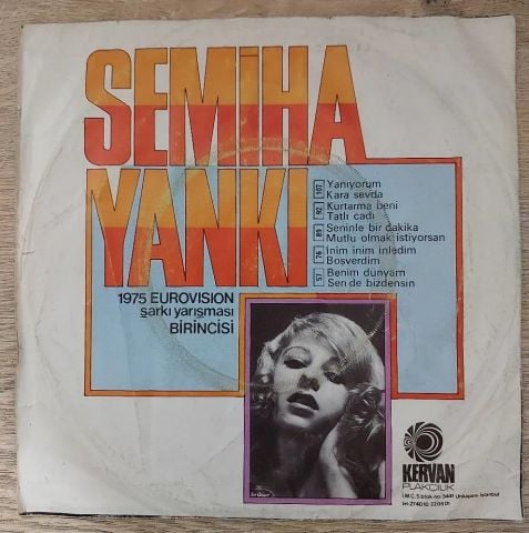 Semiha Yankı – Yanıyorum / Kara Sevda 45LİK PLAK