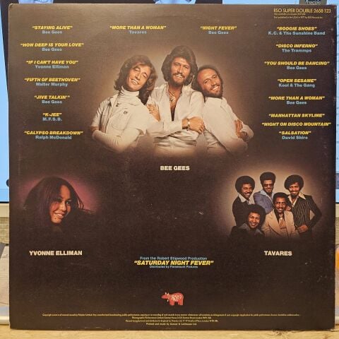 Various – Saturday Night Fever (The Original Movie Sound Track) LP PLAK