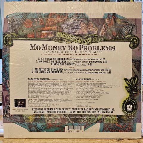 The Notorious B.I.G. Featuring Puff Daddy & Mase – Mo Money Mo Problems LP PLAK