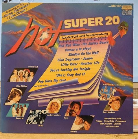 Various – Hot Super 20 LP PLAK