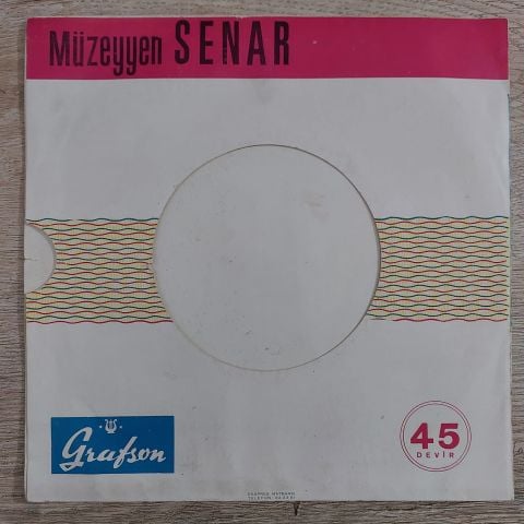 MÜZEYYEN SENAR - CANA RAKİBİ HANDAN EDERSİN 45LİK PLAK