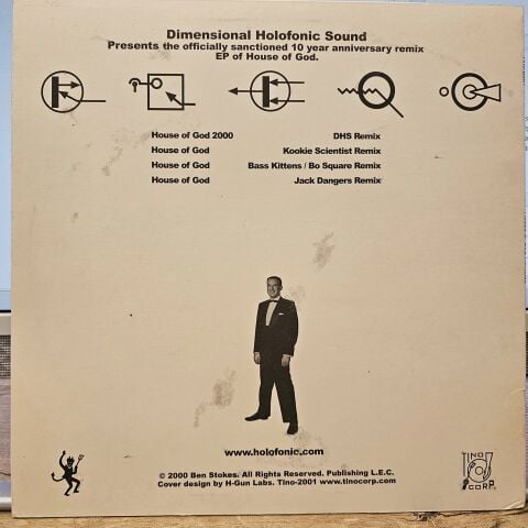 DHS – House Of God (Official 10 Year Anniversary Remixes) LP PLAK