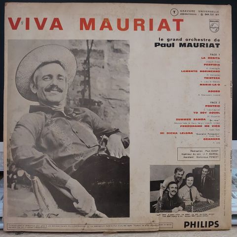 Paul Mauriat – Viva Mauriat LP PLAK